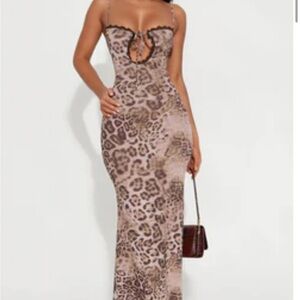 Fashionnova Leopard Print dress